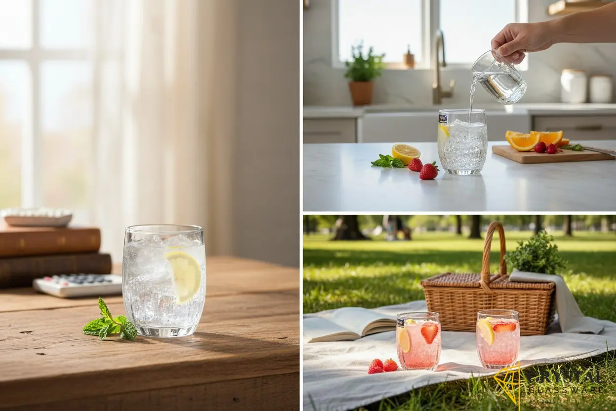 Delisoga Classic Glasses Set - 6-Piece Collection